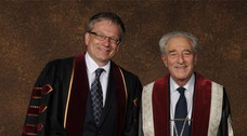 Remi Quirion and Dr Frederick Lowy